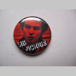 Sid Vicious - Sex Pistols   odznak 25mm